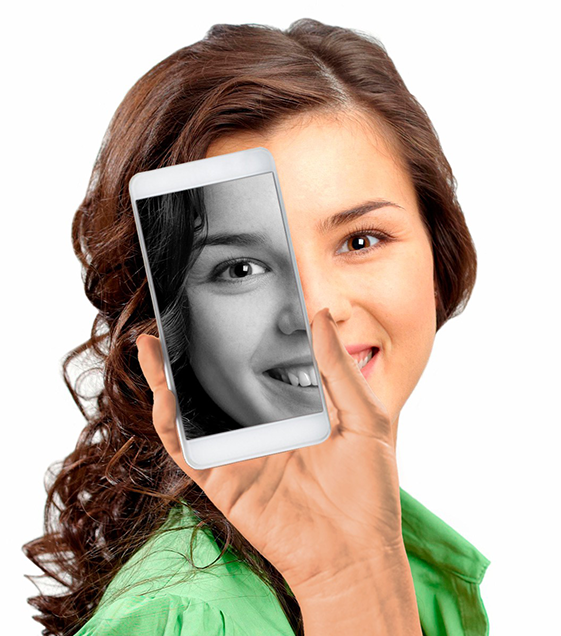 Шаблон-стикер с адаптацией цвета